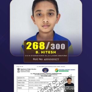 HITESH-sainik-school-topper
